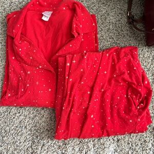 Hanna Andersson HannaSoft Women’s Shimmer Star Pattern Pajama Set